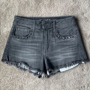American Eagle High Rise Festival Short Size 2